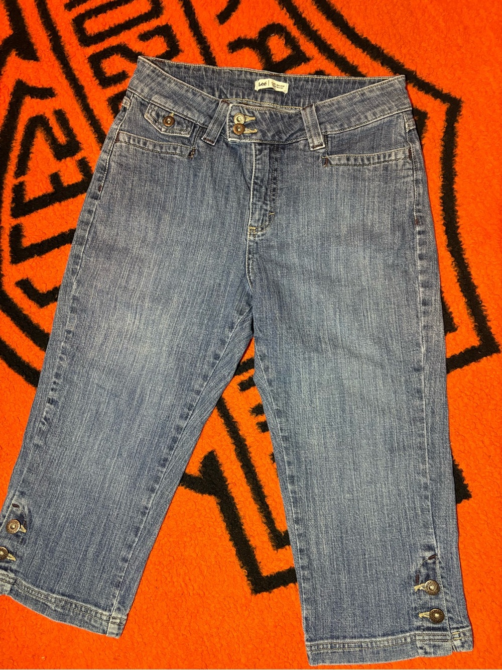 Vintage Y2K Lee Denim Capri Pants